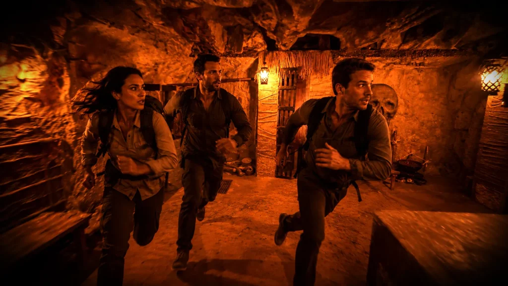 Storyboard de Achijira · La Cueva Prohibida, escape room de aventura en Barcelona